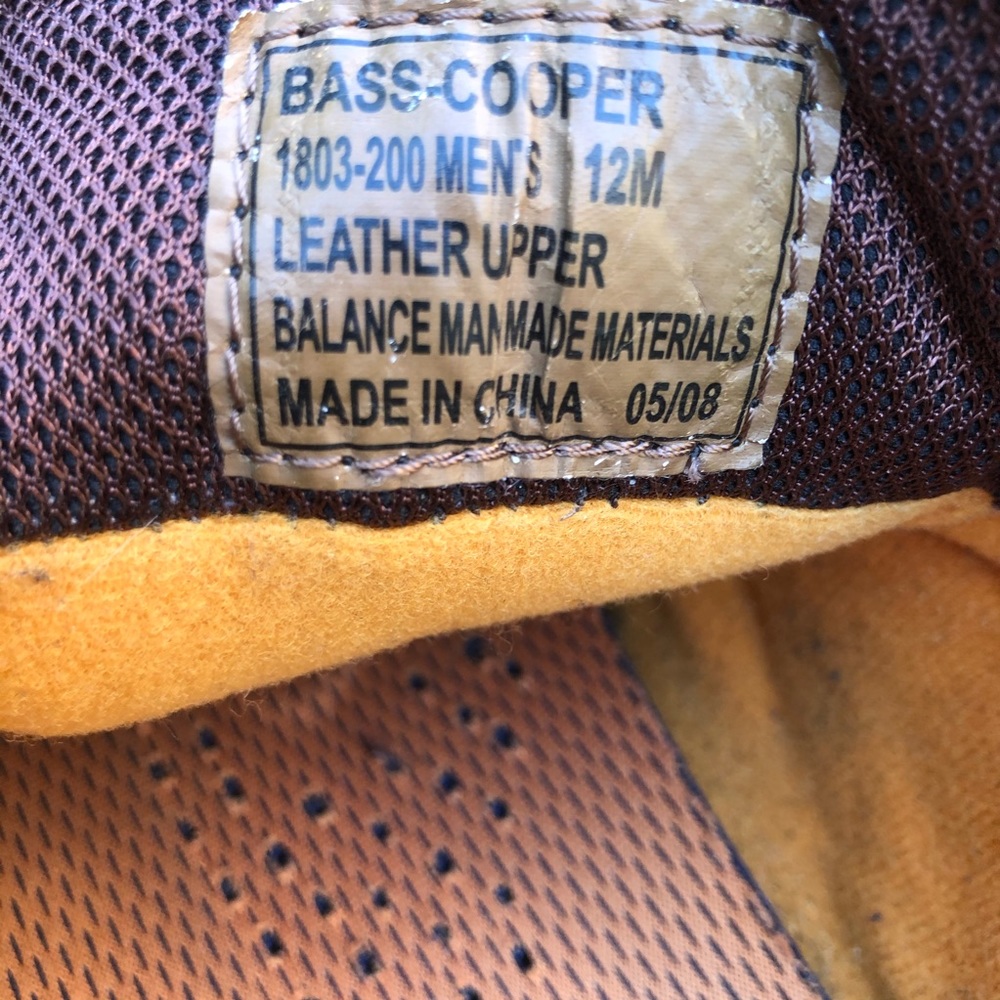 G.H Bass Leather mens shoes size 12 - Picture 5 of 5
